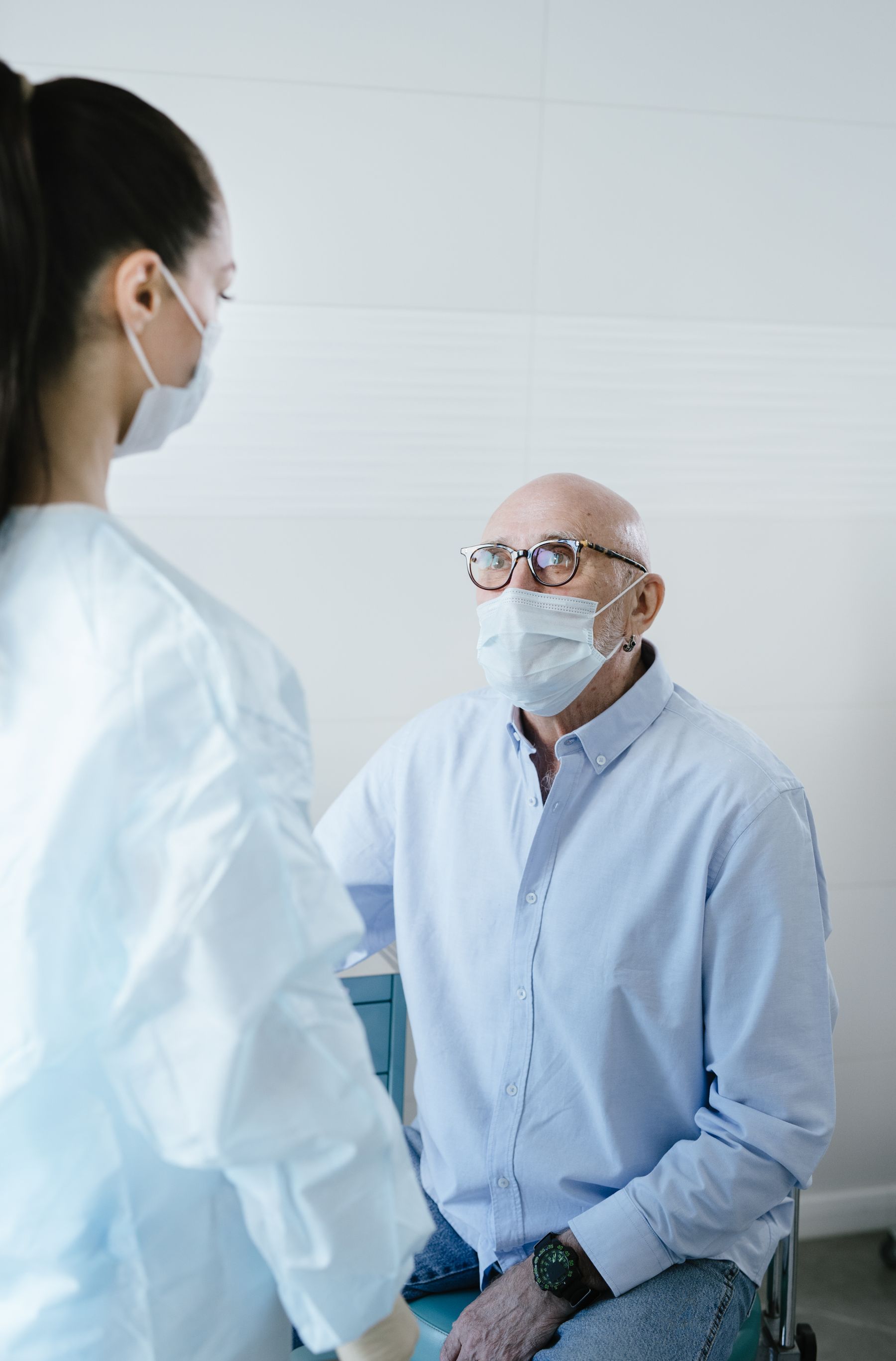 Healthcare professional coordinating patient support
