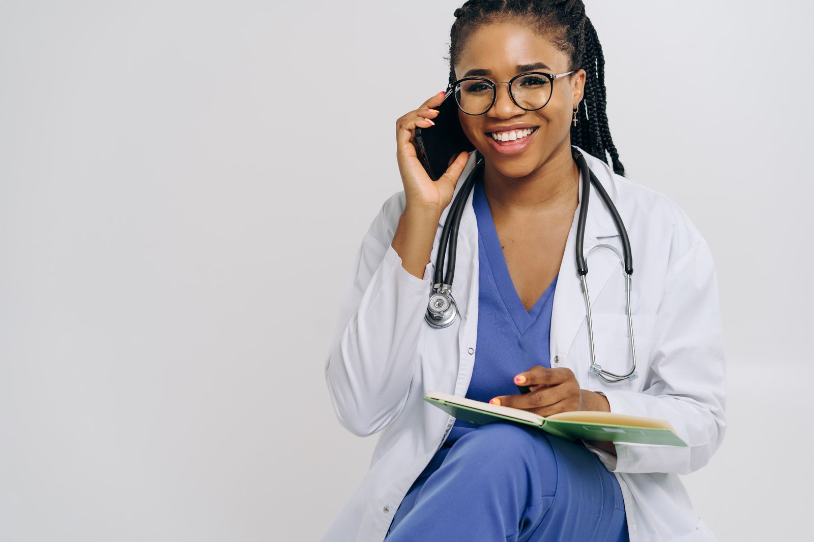 Clinician supporting a patient remotely